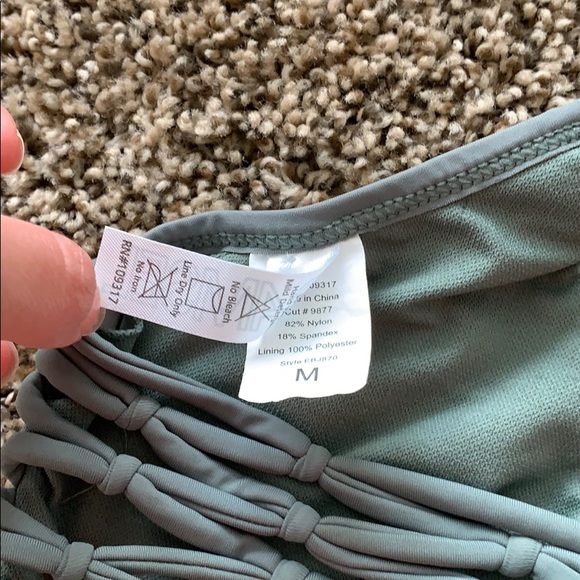 Olive Bikini Top - Picture 6 of 6